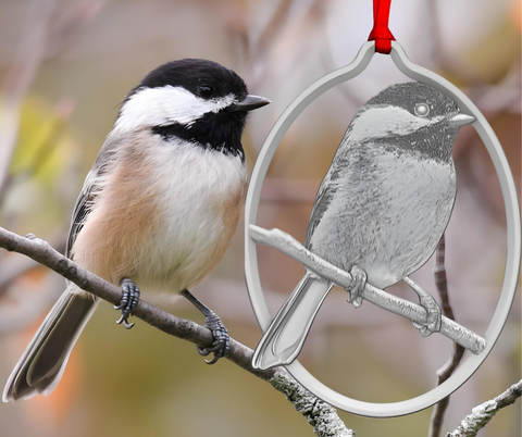 New Brunswick Chickadee Ornament