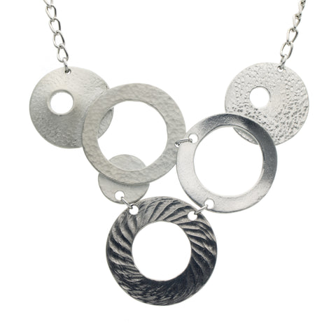 Medium Venus Neckwear. Chain. Made from Pewter. Made in Fredericton NB New Brunswick Canada